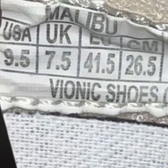 Vionic Lemon Beach Shoe Size 9.5 - Picture 8 of 9